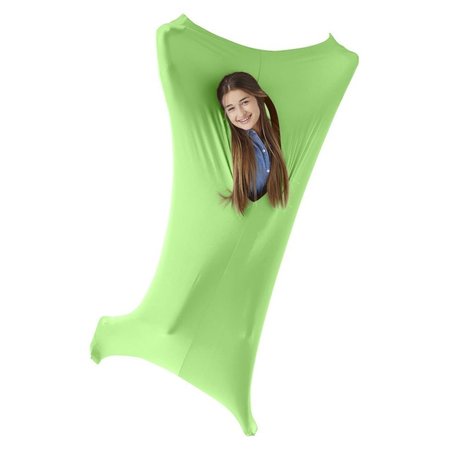 ABILITATIONS Body Pod, Over 5 Feet 8 Inches, Tall, Lycra, Green SSI-0021